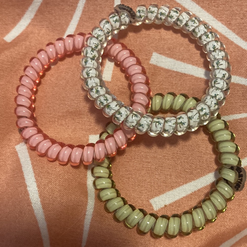 Teleties-new-size small/green/pink/clear